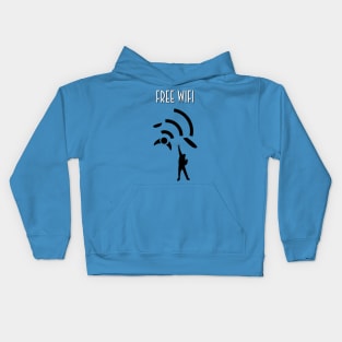 Free Wifi Kids Hoodie